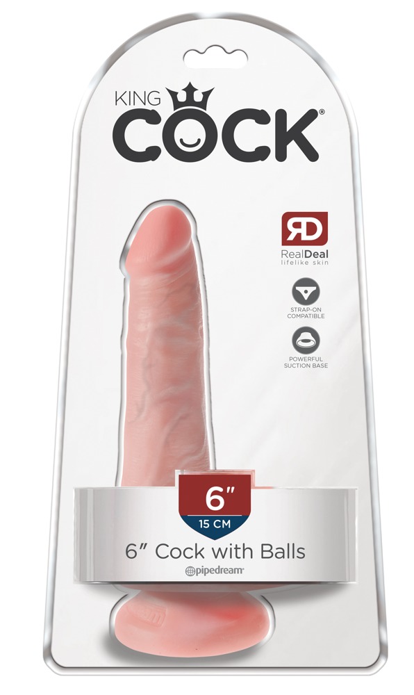 6” penis z kulkami