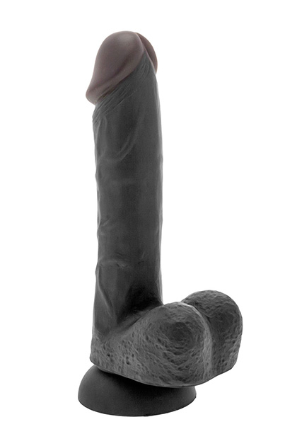 Dildo Don Jon Black HiperRealistic 20,5 cm