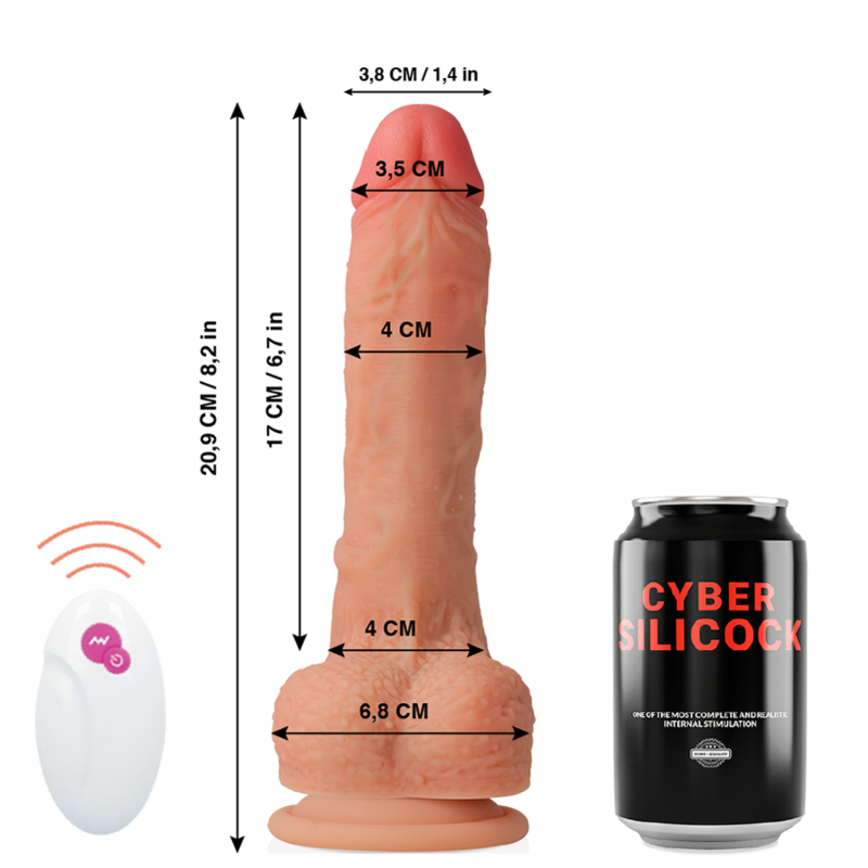 Dildo Master Huck 21 cm