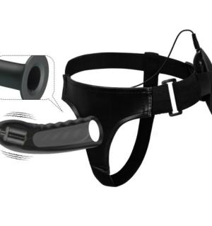 MARVIN STRAP ON Z WIBRACJAMI I WYDRĄŻONYM DILDO
